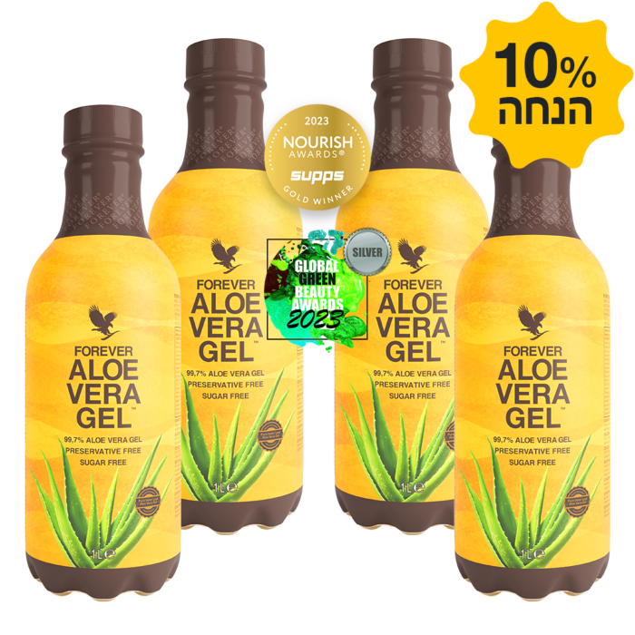 רביעיית משקה ג’ל אלוורה